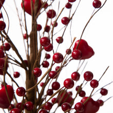 Load image into Gallery viewer, 18&quot;H Valentine&#39;s Berry Heart Table Tree
