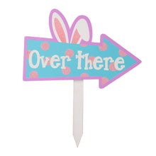 Load image into Gallery viewer, 14&quot;H Easter Wooden Path Sign, Set of 3
