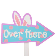 Load image into Gallery viewer, 14&quot;H Easter Wooden Path Sign, Set of 3
