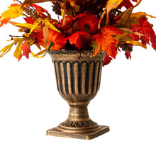 Load image into Gallery viewer, 36&quot;H Fall Lighted Maple Leaves Urn Potted Porch Tree with 20 Warm White Lights
