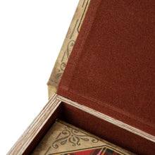 Load image into Gallery viewer, 3 Piece Decorative Vintage Book Shaped Christmas Storage Book Box Set
