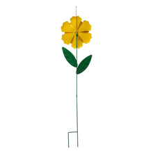 Load image into Gallery viewer, 39.5&quot;H Metal Dimensional Flower Yard Stakes / Wall Décor, Set of 3
