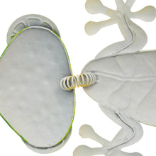 Load image into Gallery viewer, 24.25&quot;L Whimsical Metal Lemon Gecko Wall Decor
