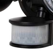 Load image into Gallery viewer, 8.25&quot;L Outdoor Solar Powered Dual-Head SMD LED Motion Senser Security Flood Light
