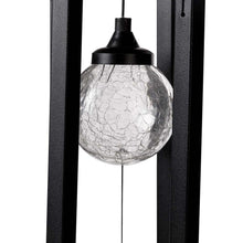 Load image into Gallery viewer, 32&quot;H Solar Powered LED Wind Chime Light
