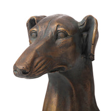 Load image into Gallery viewer, 30.25&quot;H MGO Sitting Greyhound Dog Statue
