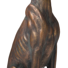 Load image into Gallery viewer, 30.25&quot;H MGO Sitting Greyhound Dog Statue
