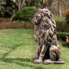 Load image into Gallery viewer, 20.75&quot;H MGO Guardian Sitting Lion Statue
