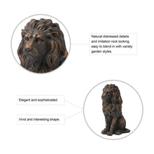 Load image into Gallery viewer, 20.75&quot;H MGO Guardian Sitting Lion Statue
