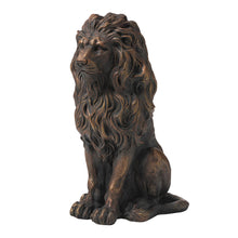 Load image into Gallery viewer, 20.75&quot;H MGO Guardian Sitting Lion Statue
