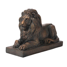 Load image into Gallery viewer, 21.75&quot;L MGO Guardian Lying  Lion Statue
