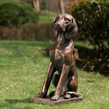 Load image into Gallery viewer, 19&quot;H MGO Sitting Golden Retriever Dog Statue
