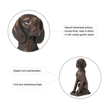 Load image into Gallery viewer, 19&quot;H MGO Sitting Golden Retriever Dog Statue
