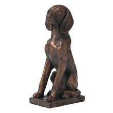 Load image into Gallery viewer, 19&quot;H MGO Sitting Golden Retriever Dog Statue
