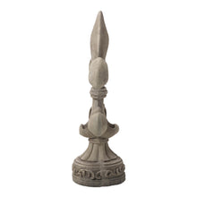 Load image into Gallery viewer, 27.25&quot;H MGO Standing Fleur De Lis Garden Statue
